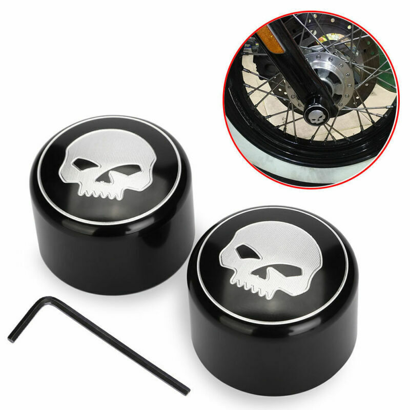 Copri perno ruota anteriore per Harley Softail e Fat Boy